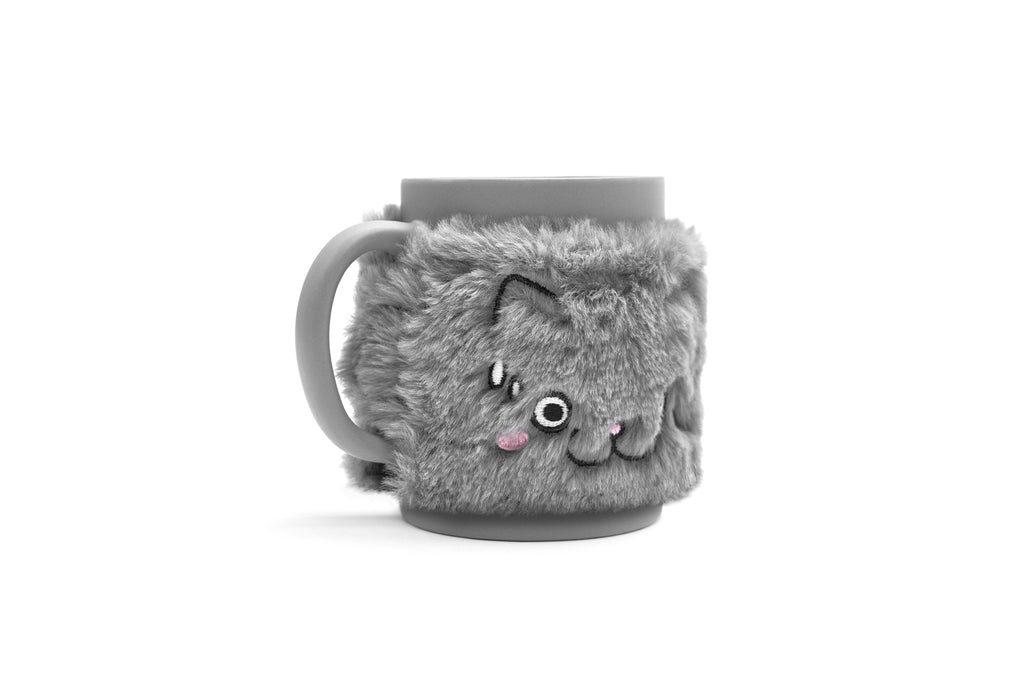 CATXMAN MUG WITH PLUSH WRAP