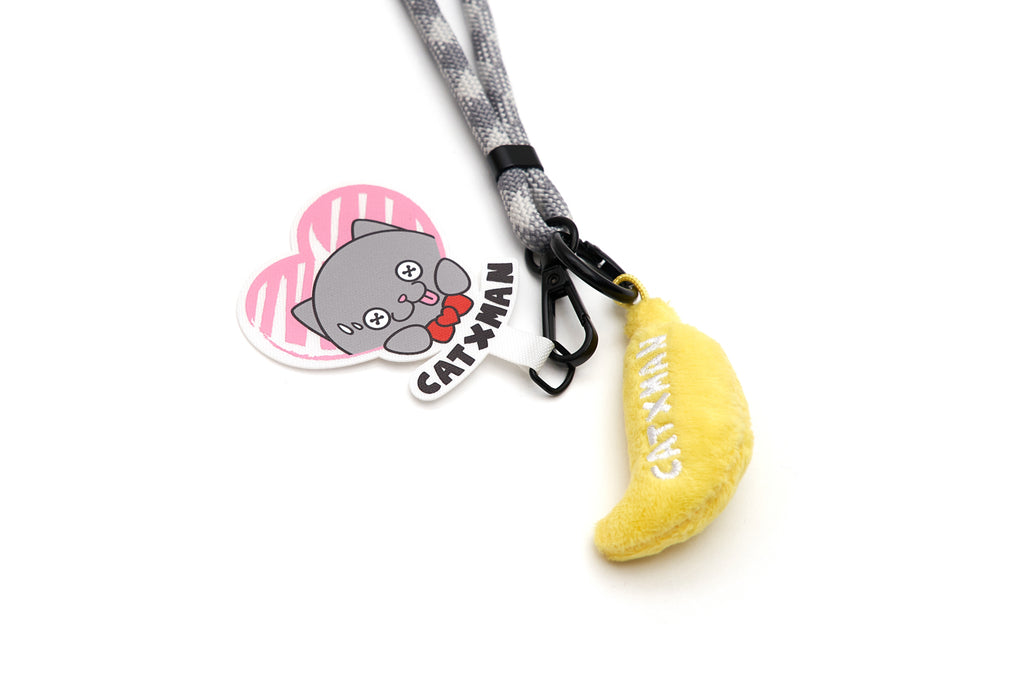 CATXMAN PHONE STRAP WITH SMALL PLUSH