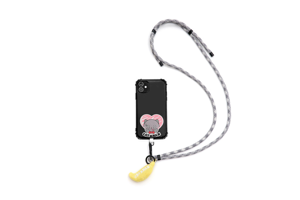 CATXMAN PHONE STRAP WITH SMALL PLUSH