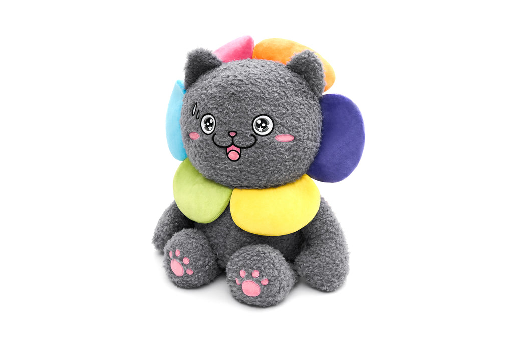 CATXMAN DEWY EYES EXTRA BIG PLUSH WITH FLOWER COSTUME