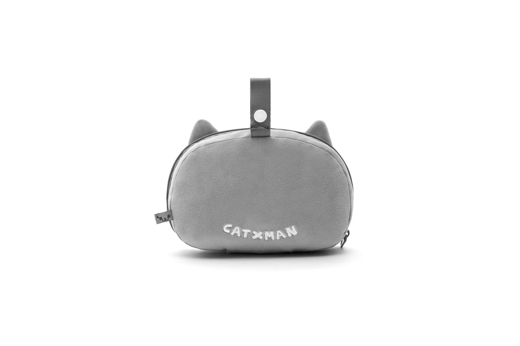 CATXMAN FLIGHT PILLOW WITH EYE MASK