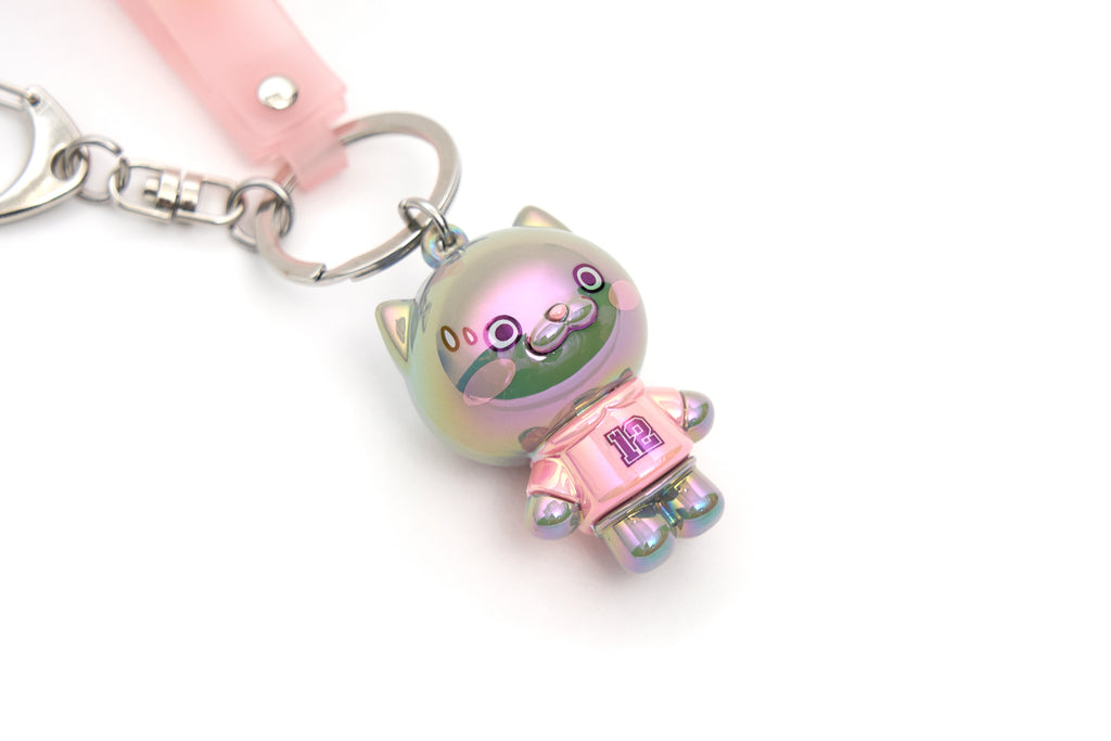 CATXMAN STANDING POST KEY HOLDER (PINK)