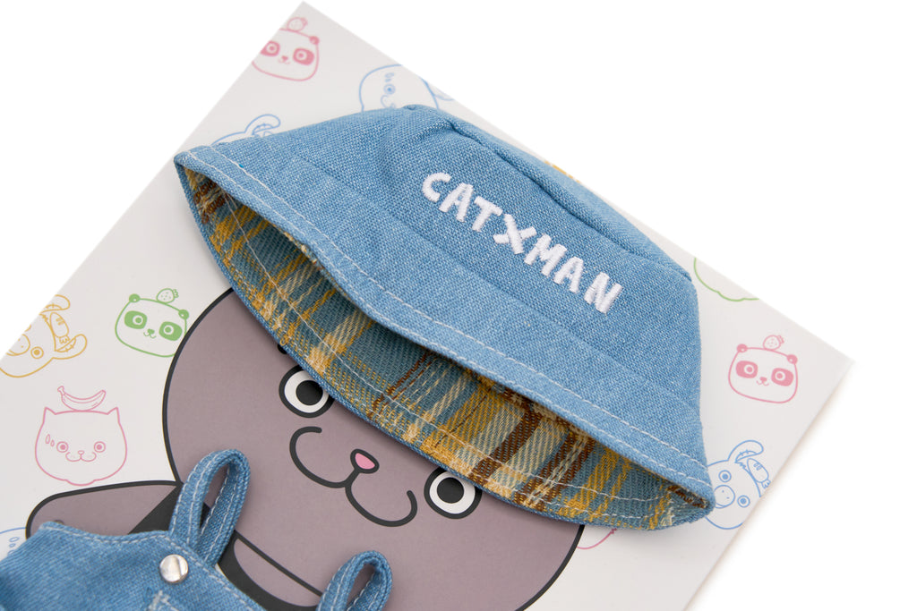 CATXMAN DENIM COSTUME SET (LIGHT BLUE)