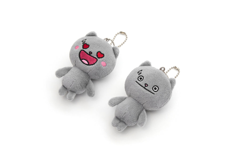 CATXMAN FUNNY FACES DUO MINI PLUSH (SET B)