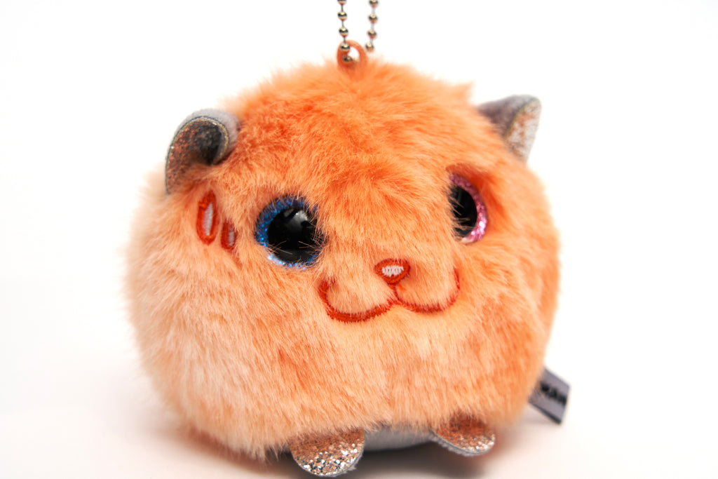 CATXMAN BALL SHAPE MINI PLUSH MULTI ORANGE