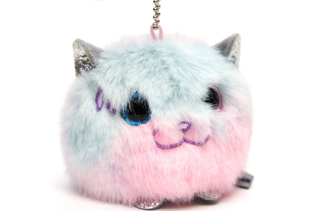 CATXMAN BALL SHAPE MINI PLUSH PINK BLUE