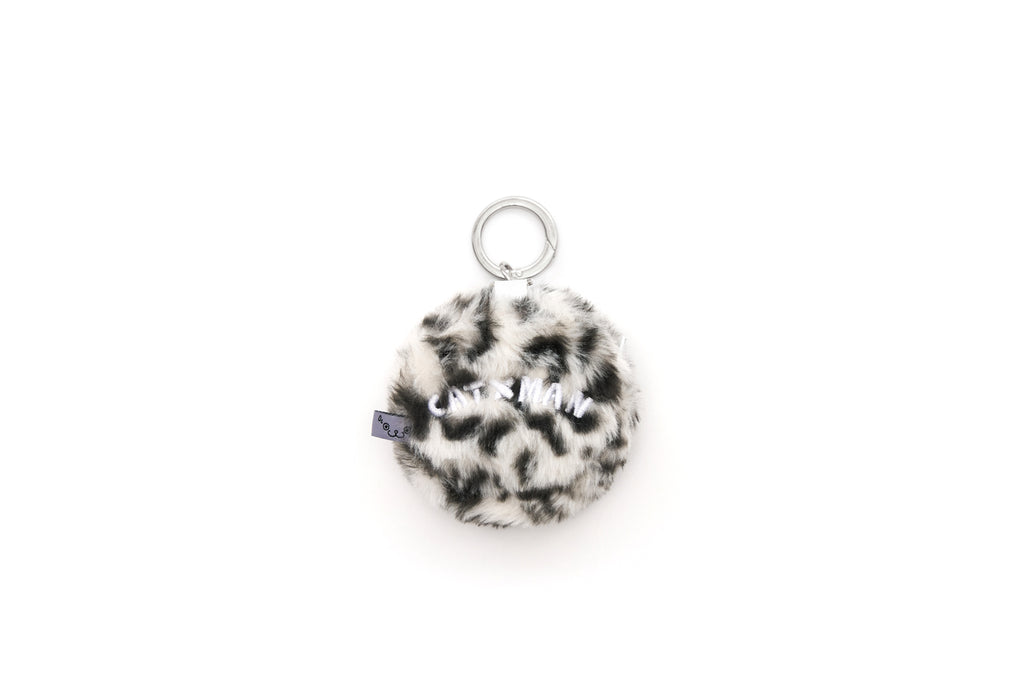 CATXMAN LEOPARD PRINT COINS BAG (BLACK & WHITE)