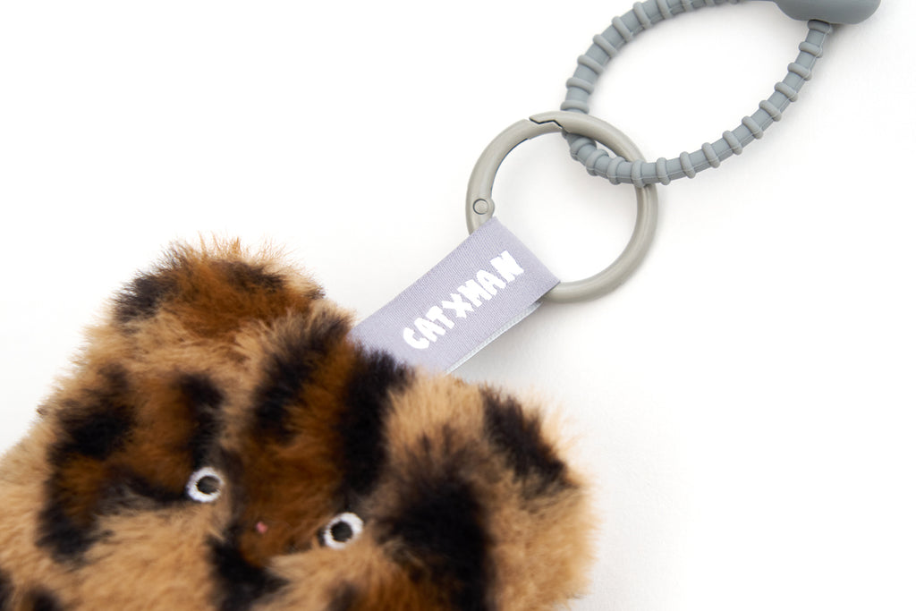 CATXMAN DOLLY CARD CASE 5.0 LEOPARD PRINT (BROWN)