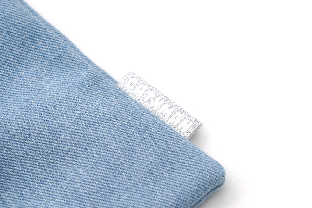 CATXMAN DRAW STRING DENIM BAG